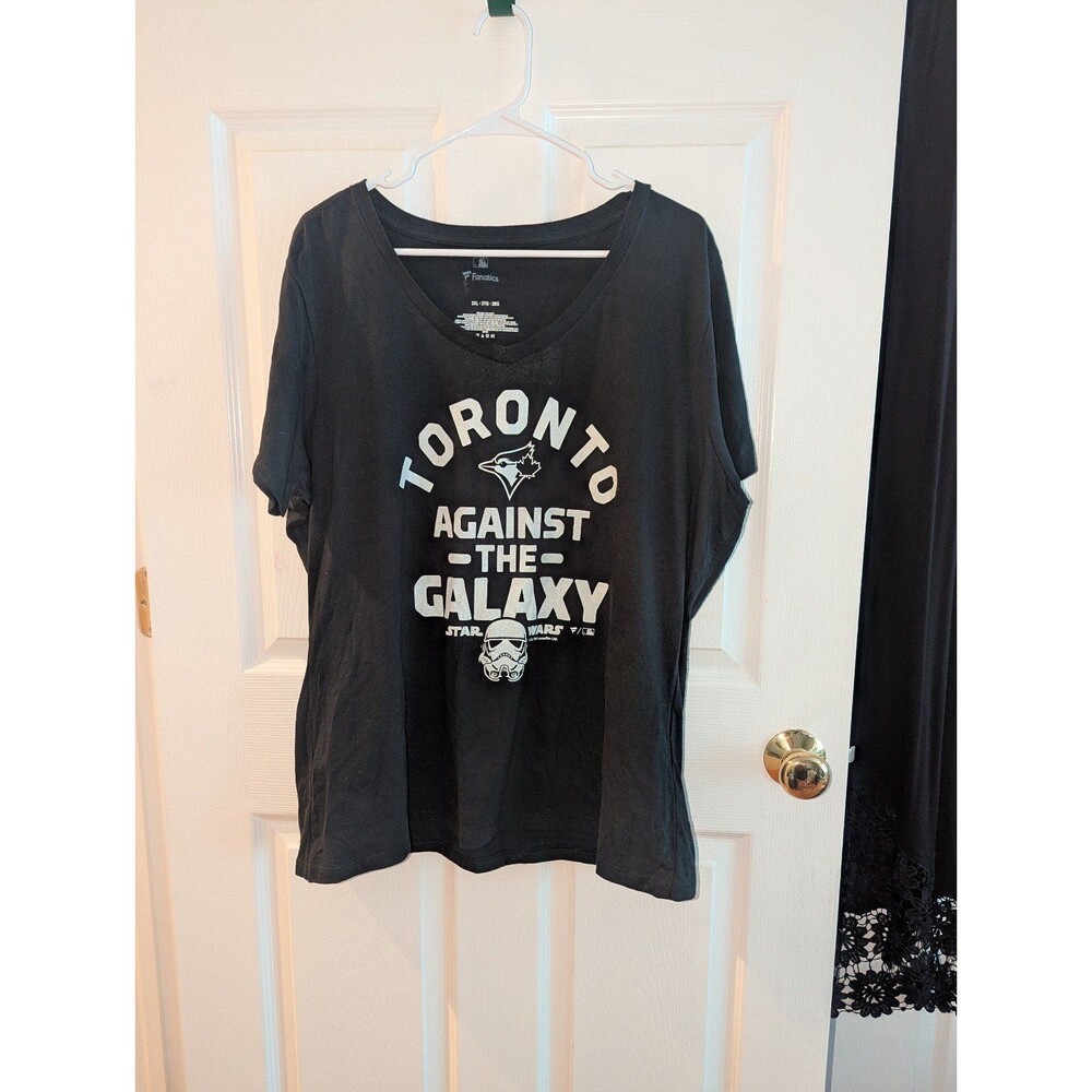Toronto Blue Jays / Disney Star Wars 2x Women's Toronto against the Galaxy Shirt
